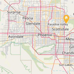 Hampton Inn & Suites Scottsdale Riverwalk on the map